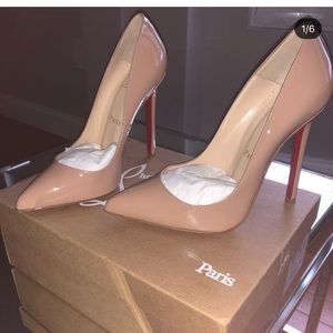 CHRISTIAN LOUBOUTIN PIGALLE 120 PATENT CALF